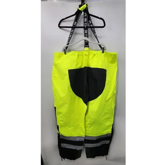 New NWT Radians Reflectivz High Visibility Bibs Overalls Size 5X Waterproof